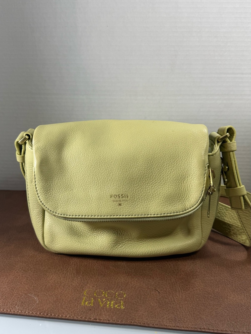 Fossil Preston Leather Crossbody